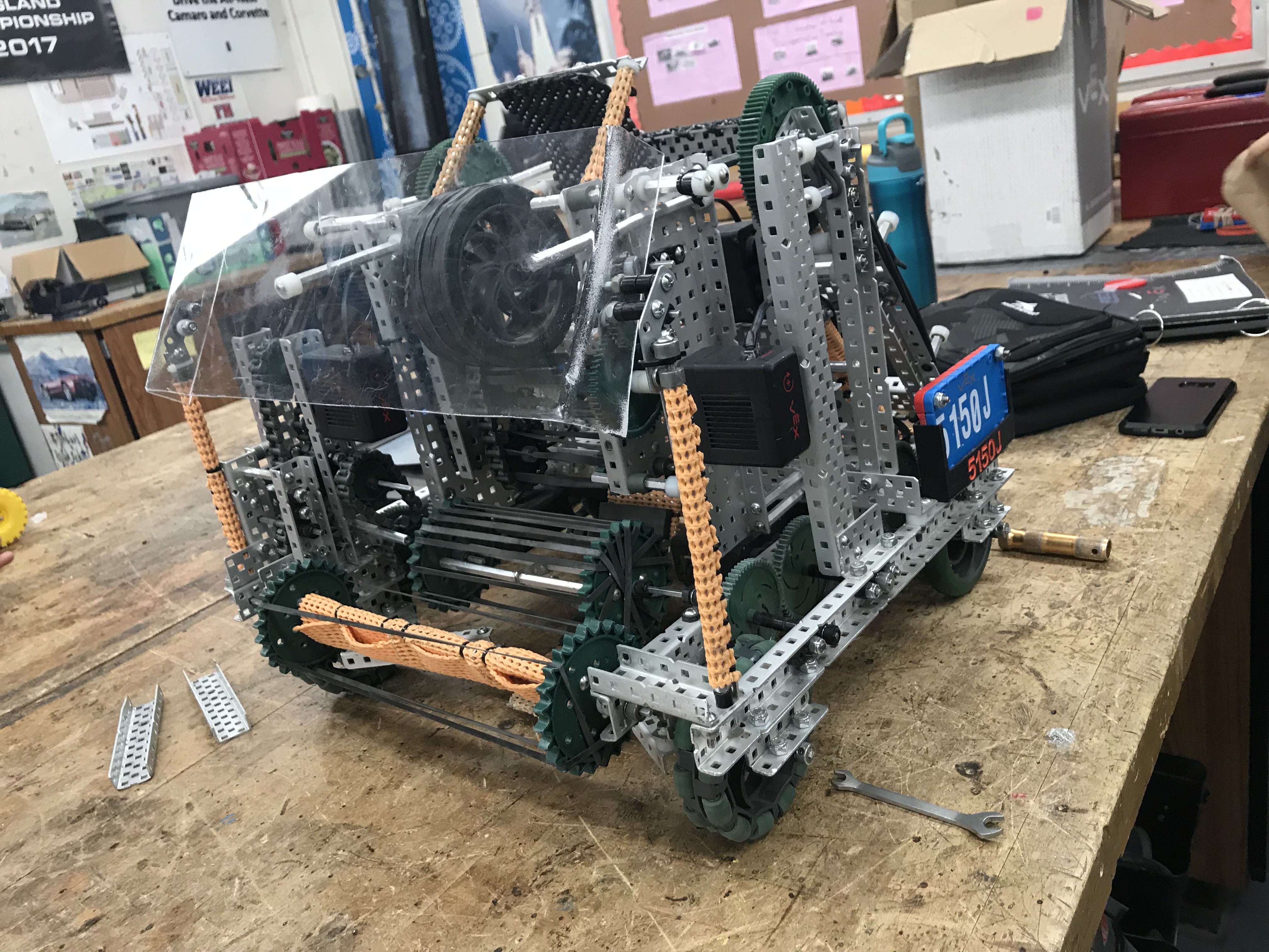 2018-2019 Turning Point robot front assembly
